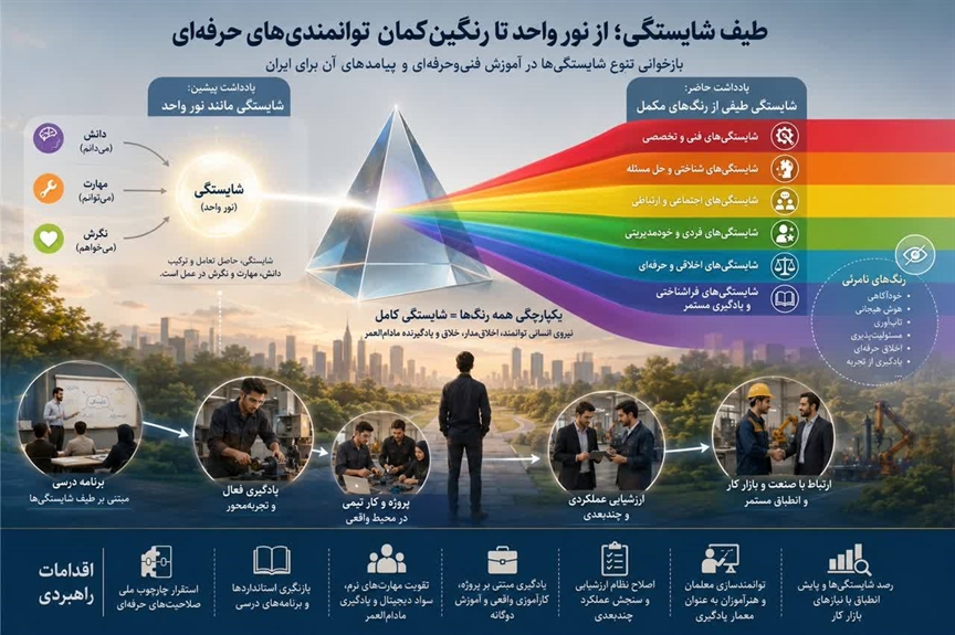 بازخوانی تنوع شایستگی‌ها در آموزش‌های فنی‌وحرفه‌ای و پیامدهای آن برای ایران