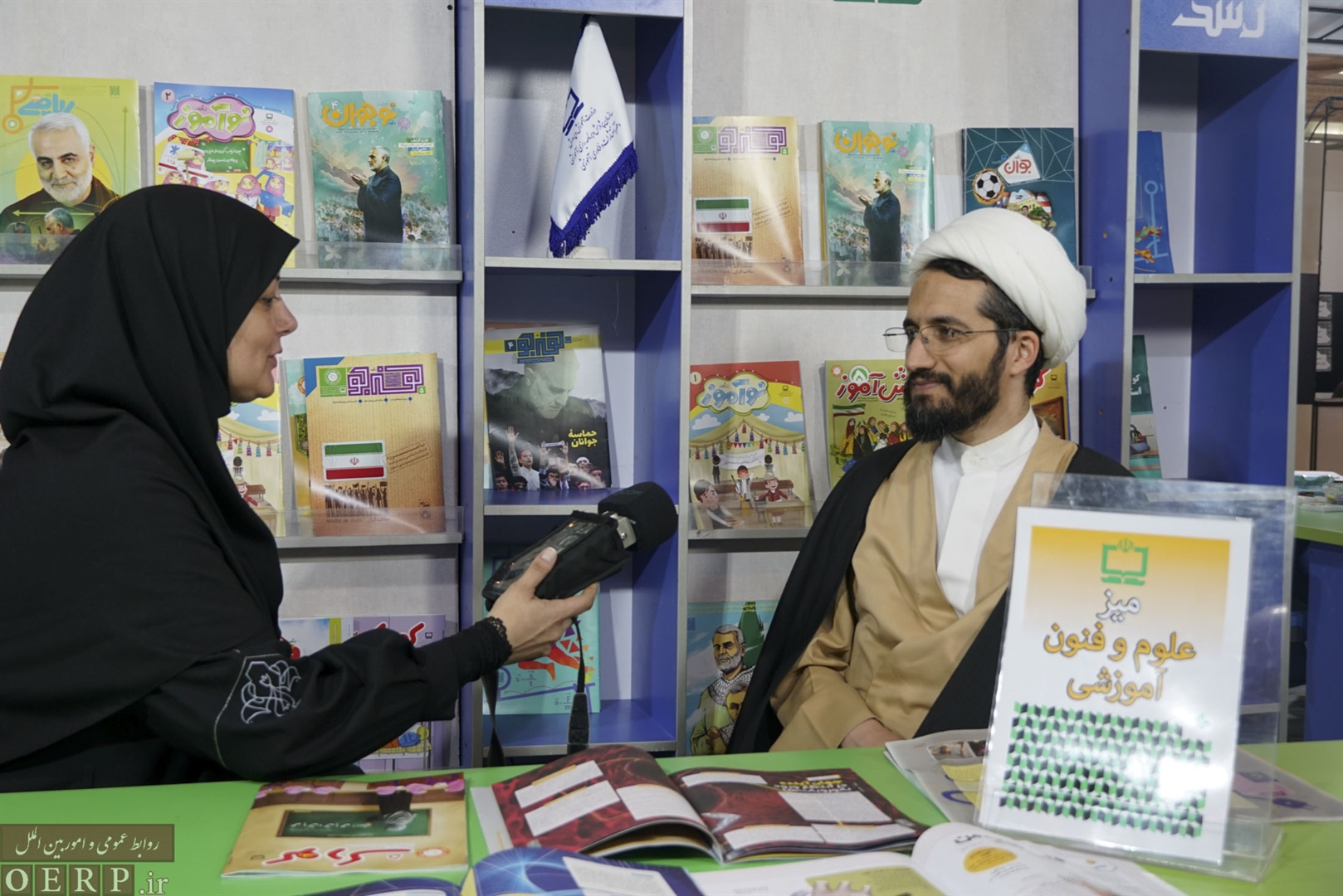 حضور جناب آقای دکتر لطیفی ریاست محترم سازمان در نمایشگاه رسانه های ایران
