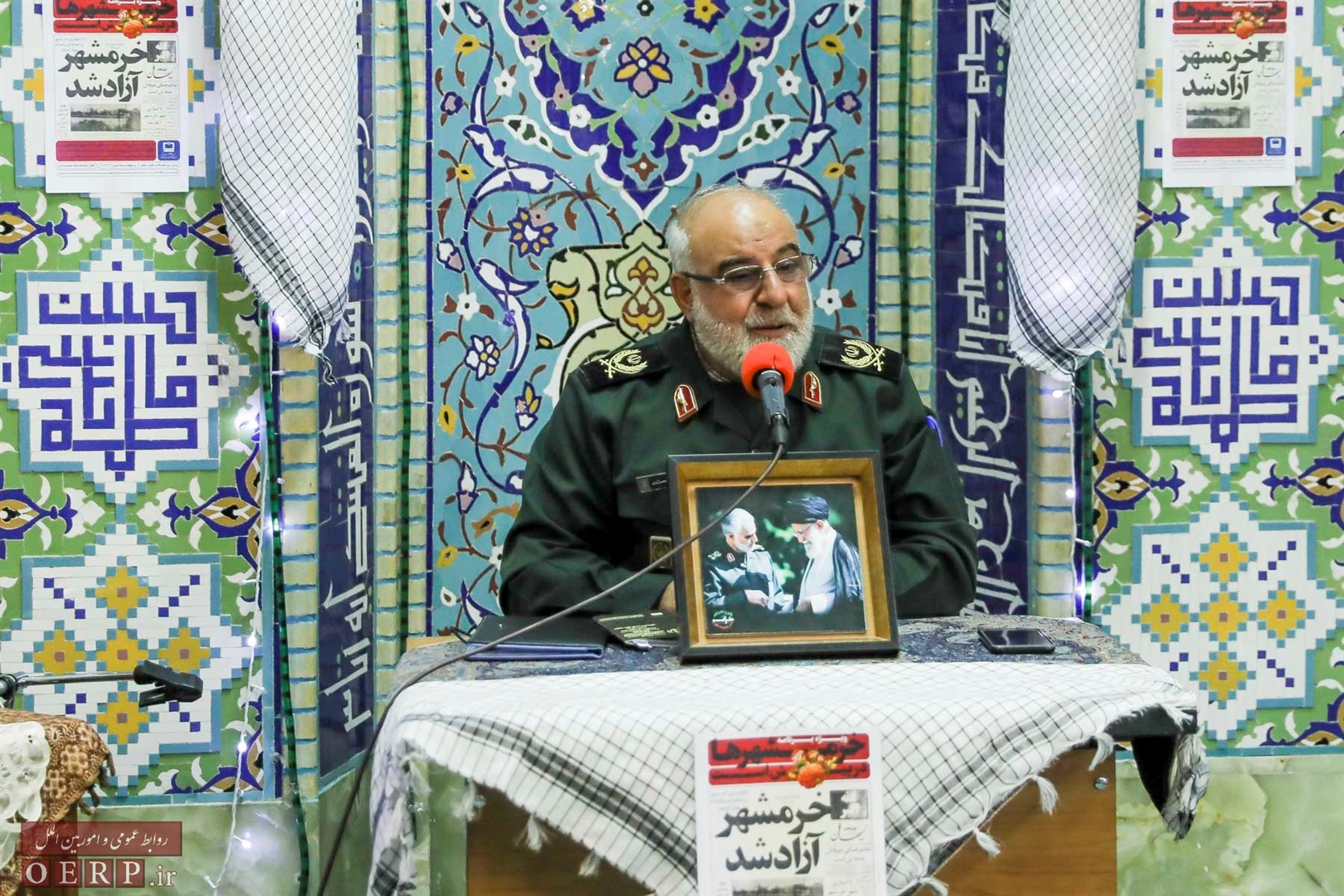 سخنراني سردار پاشا محمدي در مراسم سالروز آزادي خرمشهر