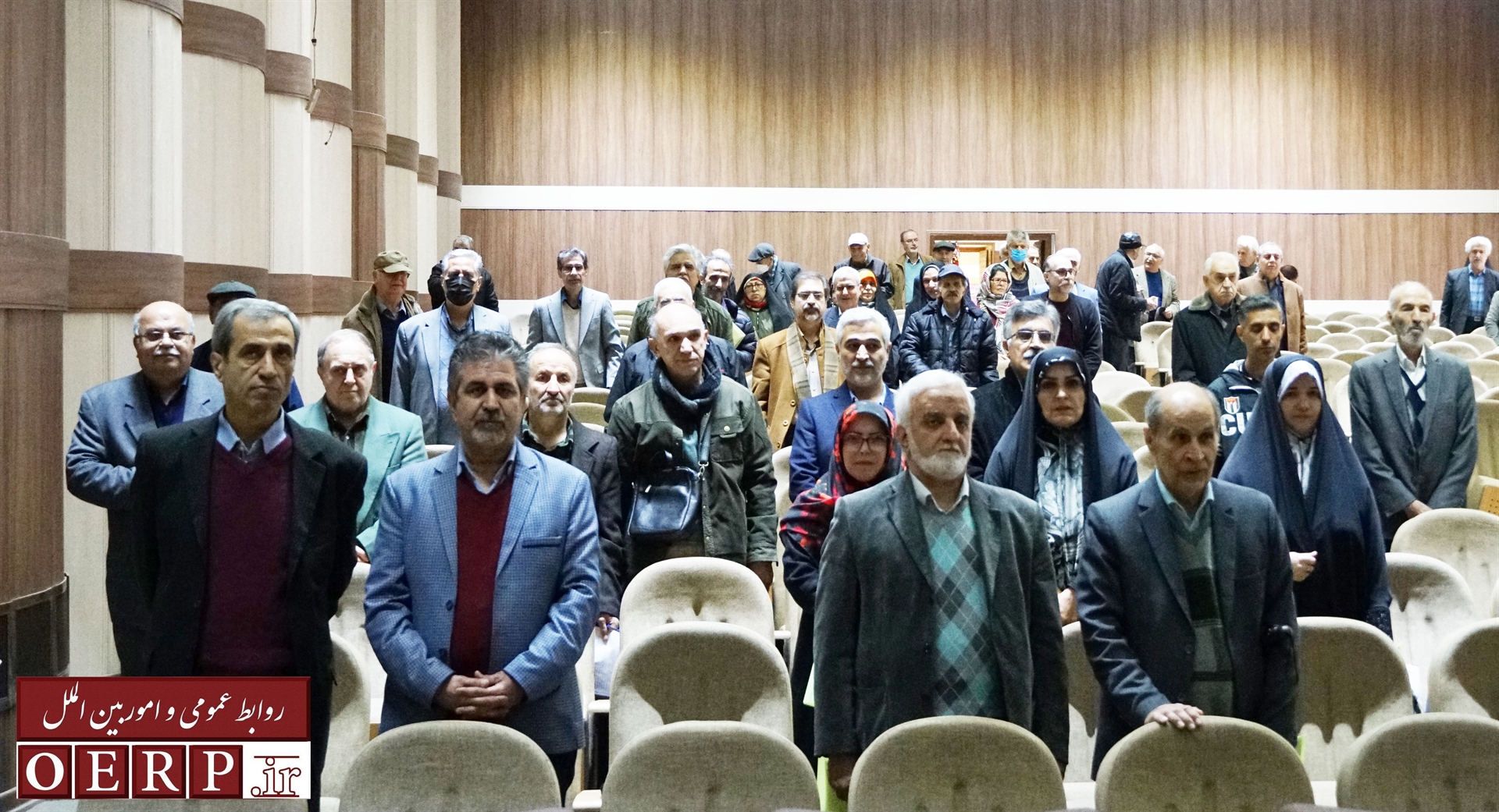 مراسم تقدیر از بازنشستگان سازمان به همت کانون بازنشستگان در مدرسه تاریخی دارالفنون 